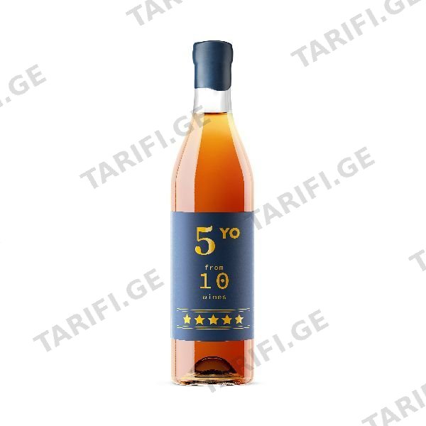 ბრენდი 5* 0.5ლ ბასიანი