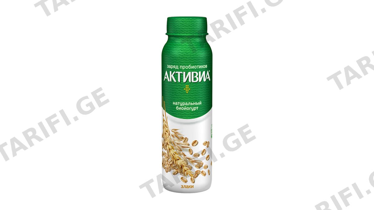 იოგურტი დასალევი /აქტივია/ მარცვლეული 270გრ