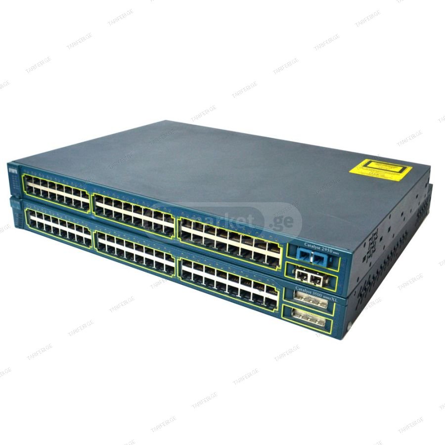 Cisco Switch Catalyst 2950G 48 Port L2 მართვადი სვიჩი ცისკო