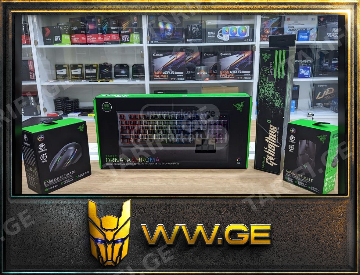 ✅Razer Viper Ultimate Razer Basilisk Ultimate Razer Ornata C