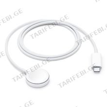 Apple MLWJ3ZM/A Watch Magnetic Fast Charger to USB-C Cable უსადენო დამტენი 1მ
