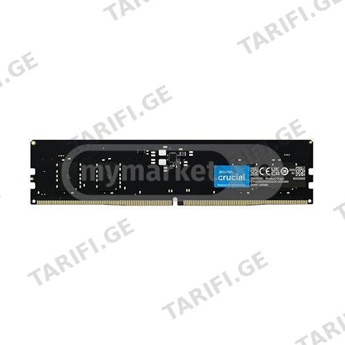 ოპერატიული - DDR5 16 GB 5600 MHz Crucial XMP/Expo