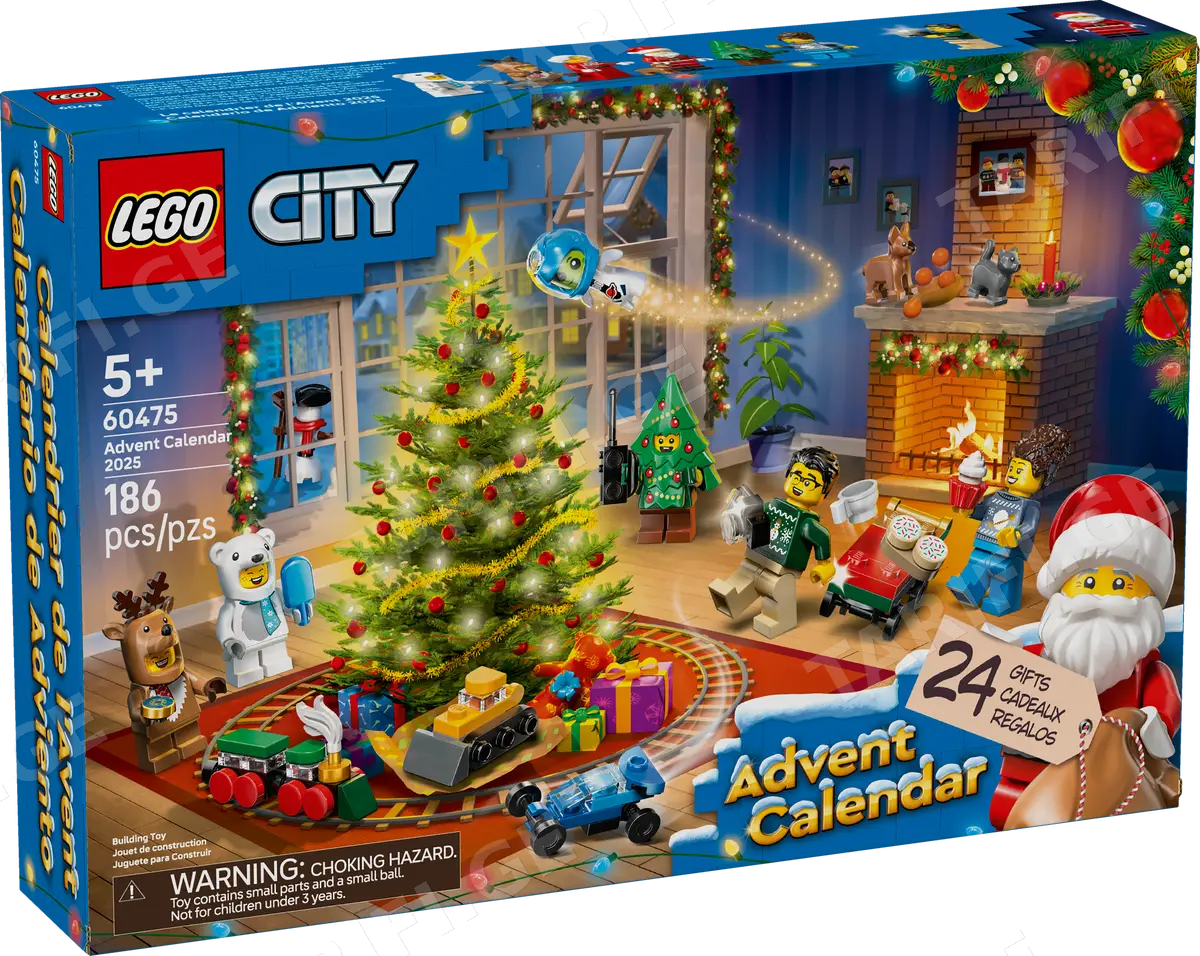 ლეგო LEGO CITY 60475 ADVENT CALENDAR 2025
