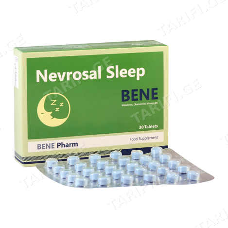 ნევროზალი სლიფ ბენე ტაბ.N30 *