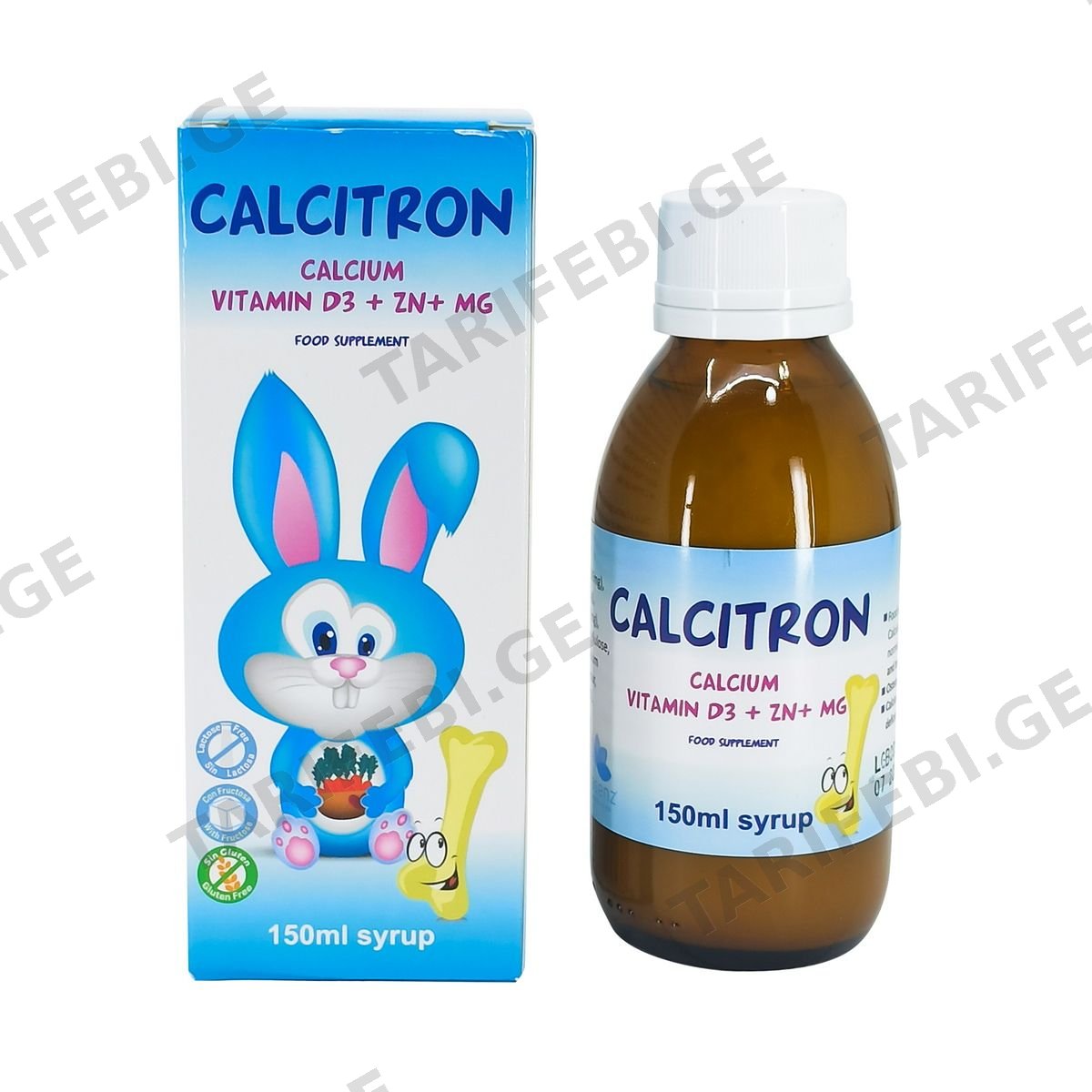 კალციტრონი - Calcitron სიროფი 150მლ