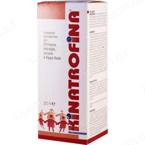 კინატროფინა სიროფი 200მლ 3390 Kinatrofina syrup 200ml #1