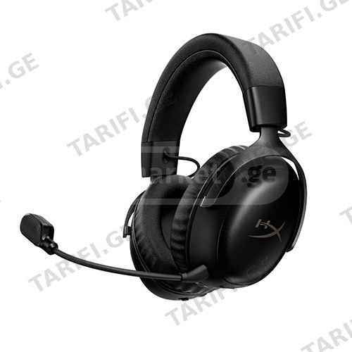 უკაბელო ყურსასმენი - HyperX Cloud III S Black WL