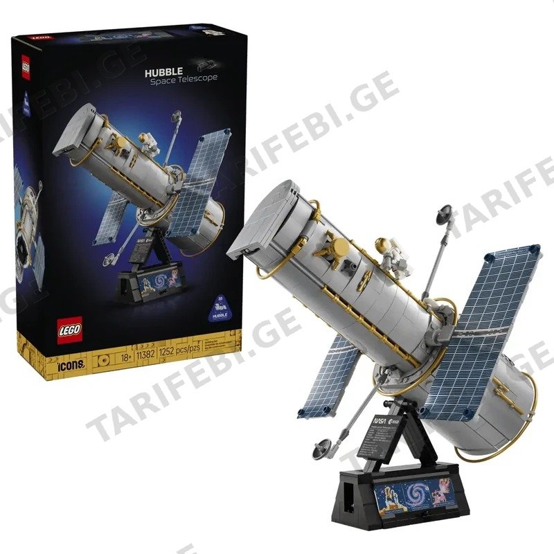 კონსტრუქტორი ჰაბლის კოსმოსური ტელესკოპი LEGO 11382 (1252 ნაწილი)