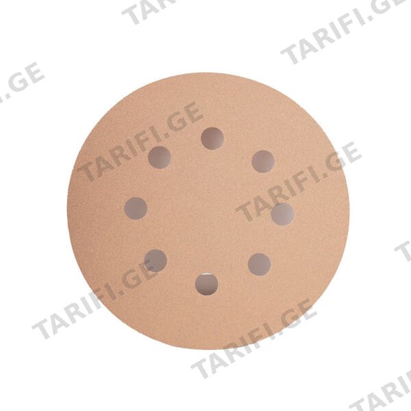 ზუმფარა 125 მმ 8 ნახვრეტით P40 SMIRDEX 820428040