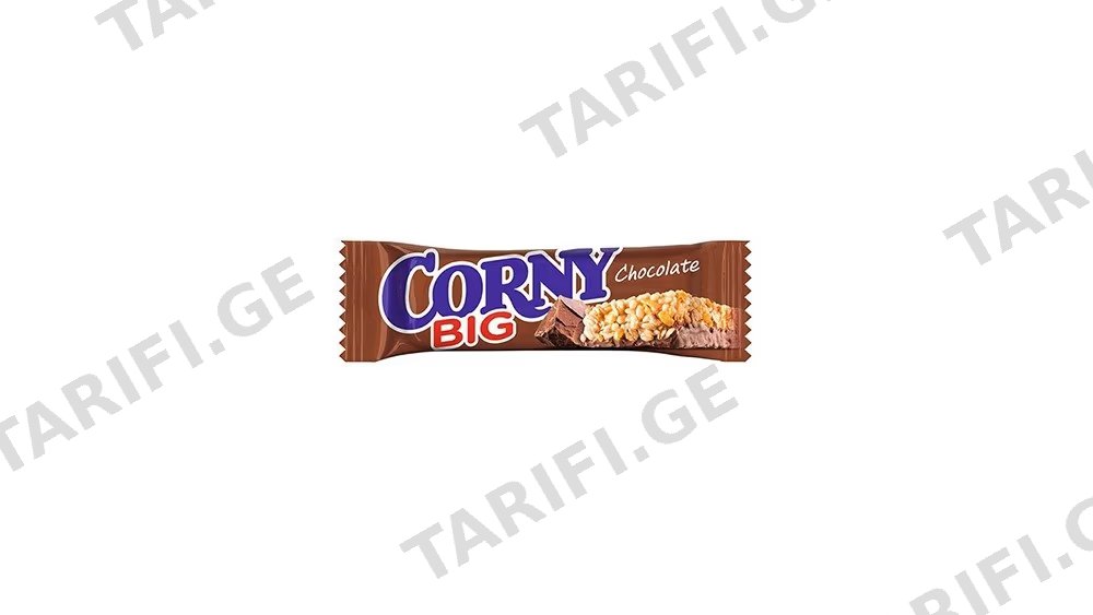 Corny Big მარცვლეულის ბატონი შოკოლადით 50გრ