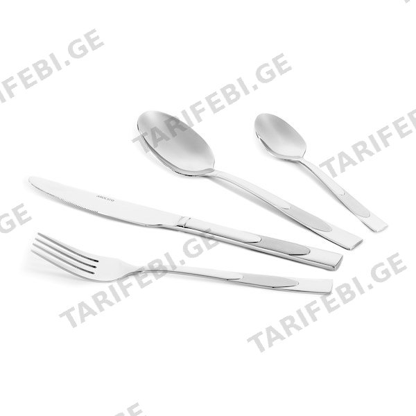 დანა-ჩანგლის ნაკრები Ardesto Cutlery set Gemini Leo 24pcs