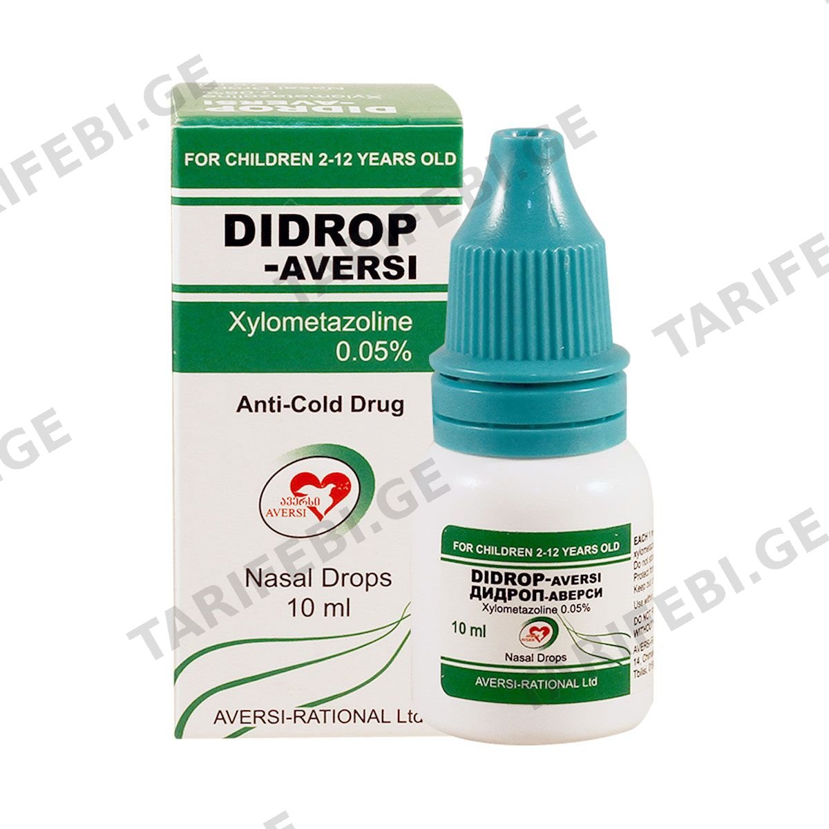 დიდროფი - Didrop 0.05% ცხვირის წვეთები 10მლ