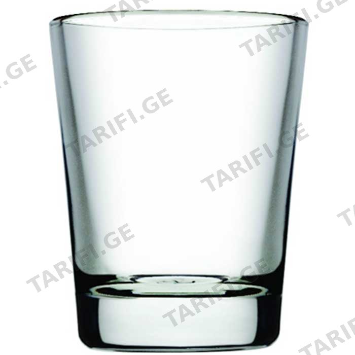 არყის მინის ჭიქა PASABAHCE 9524404 (6 ც)