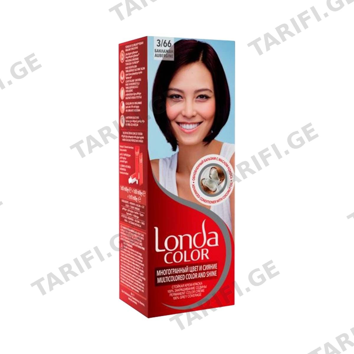 ლონდაკოლორი ბადრიჯნისფერი 3/66 4526/5351 ლონდა - Londa
