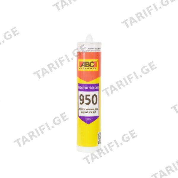 სილოკონი ნეიტრალური უფერო Abc 950 neutral 310ml