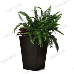 ყვავილის ქოთანი Keter როტანგი Medium Rattan Planter 55,4 ლ