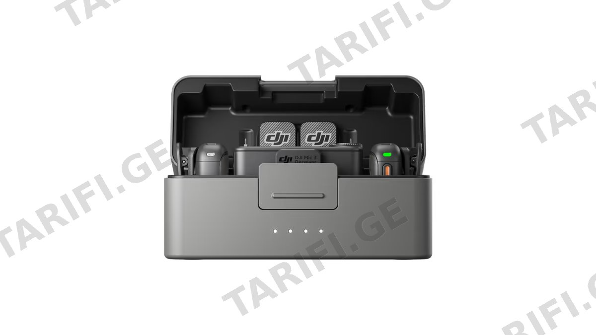 DJI Mic 3 2 TX plus 1 RX plus Charging Case