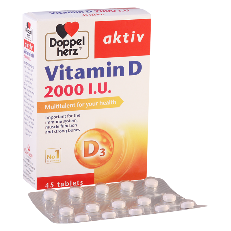 დოპელჰერცი ვიტ.D3 2000სე#45ტ