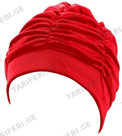 ცურვის ქუდი BECO FABRIC (პოლიესტერი/წითელი)