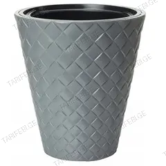 პლასტმასის ქოთანი ყვავილებისთვის FORM PLASTIC Makata 2800-059 Ø30 ბეტონი