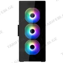 ქეისი Zalman I3 NEO TG, Computer Case, MidT, ATX, M-ATX, USB 2.0, 2x USB 3.0, Black