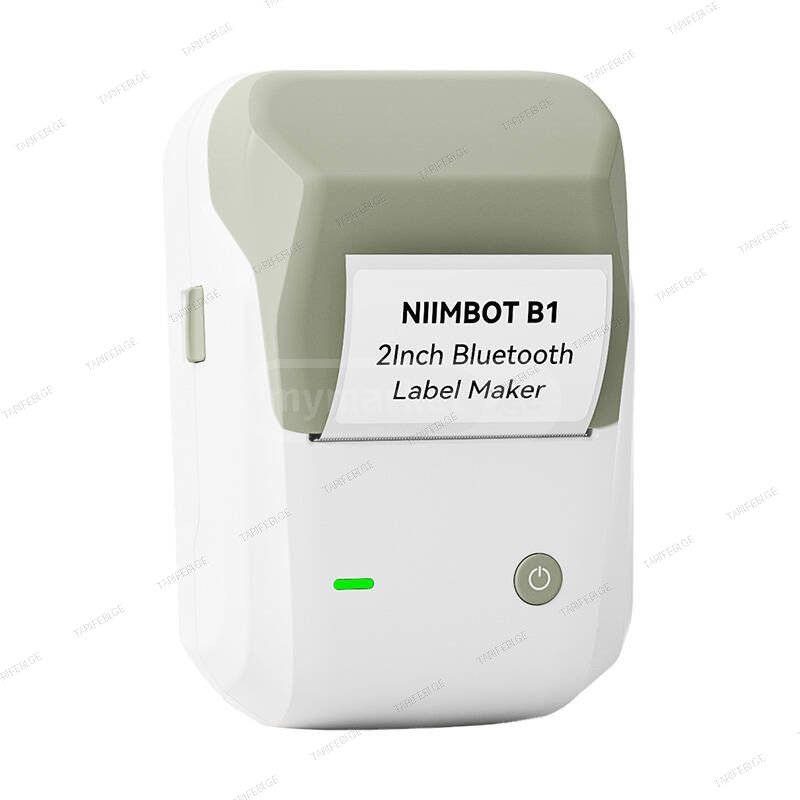 Niimbot B1 Label Maker Bluetooth Portable Label Printer Gree