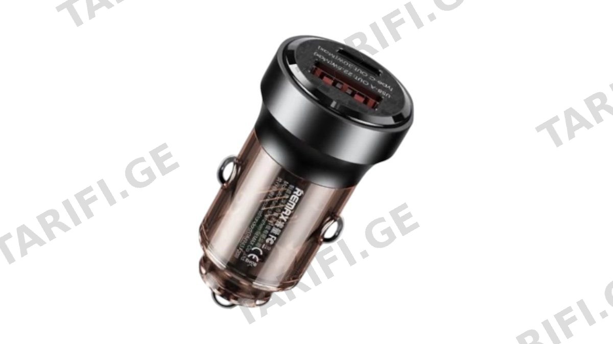 Remax RCC338 Walking Cyberpunk Fast Car Charger - 30W