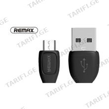 REMAX LESU RC-050m micro USB კაბელი შავი
