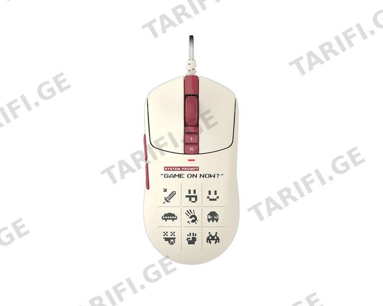 მაუსი A4Tech Bloody W72 Ultra Lightweight Gaming Mouse Pixels Red