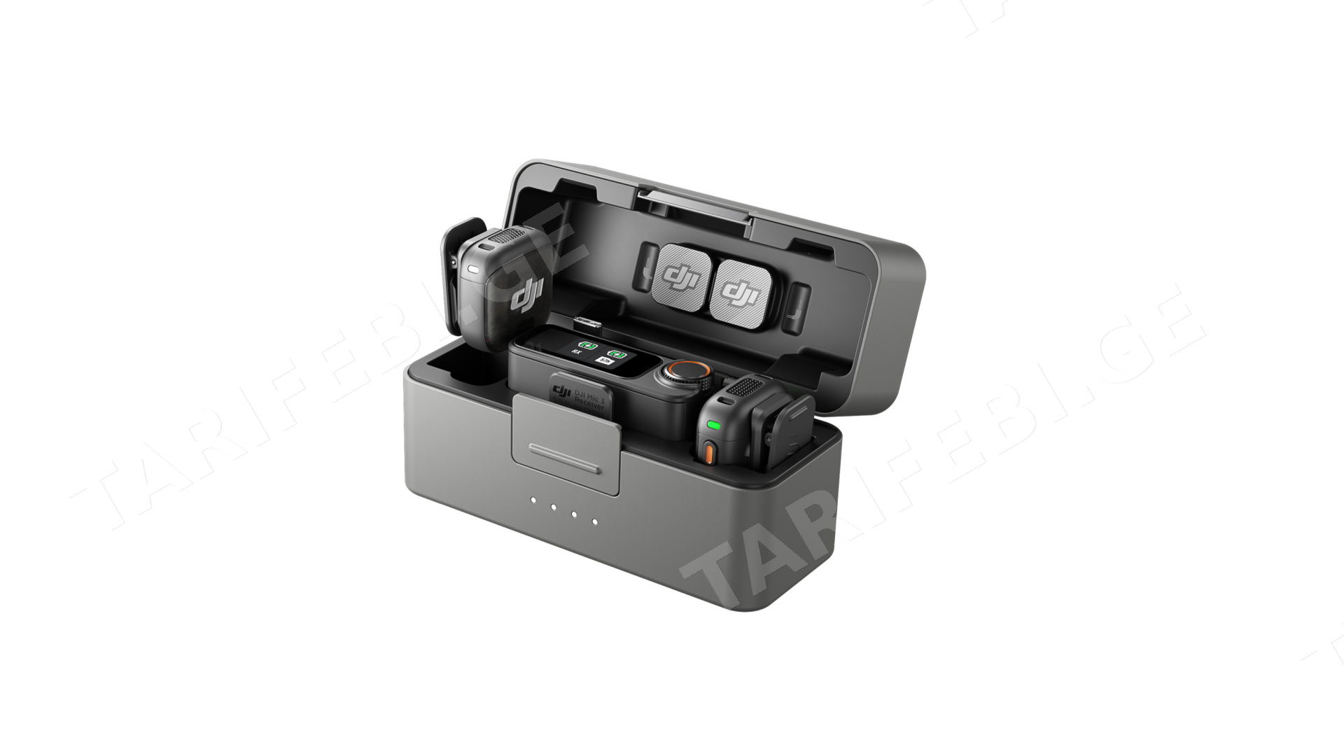 მიკროფონი DJI Mic 3 (2 TX + 1 RX + Charging Case)