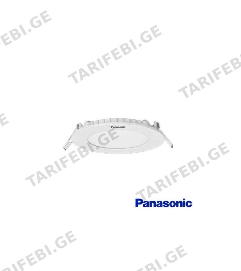 განათება ”LED ჩასასმელი მრგვალი 6500K 6 W LPLA11W066 Panasonic