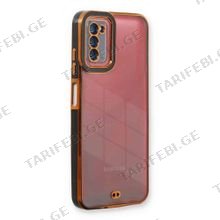 Samsung Galaxy A02S, Samsung Galaxy A03S, Liva lense Case სილიკონის ქეისი - შავი