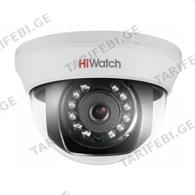 კამერა,Hiwatch, DS-T101, 3.6mm,HDTVI,1mp,Dome,Fix,IR20m,,