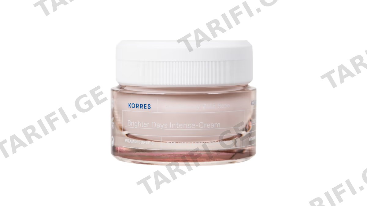 კორესი სახის კრემი 6590 W.ROSE დღის დამატენიანებელი მშრალი კანისთვის 40მლ *