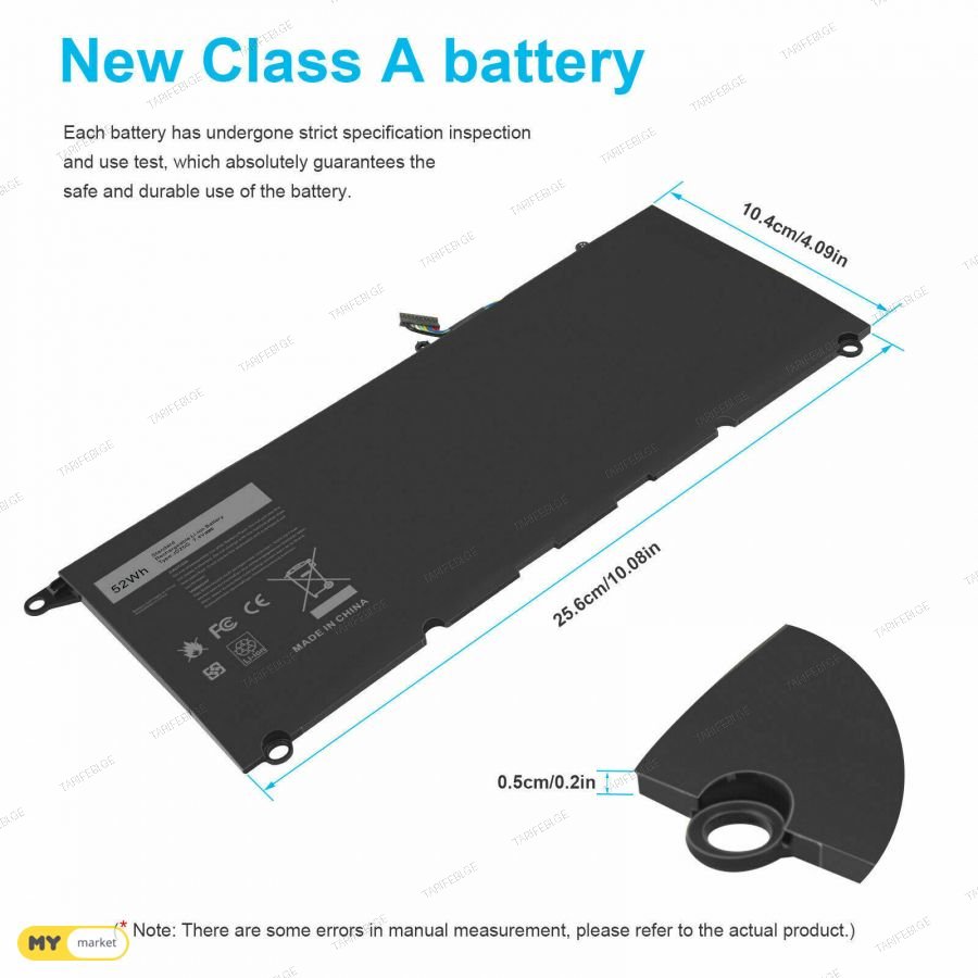 Dell xps 9350  9370  9380  9343 battery