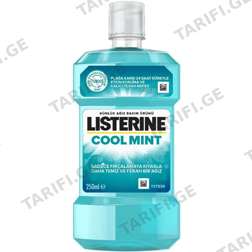 LISTERINE პირის ღრუს სავლები ღრძილების დაცვა 250 მლ (ლისტერინი)