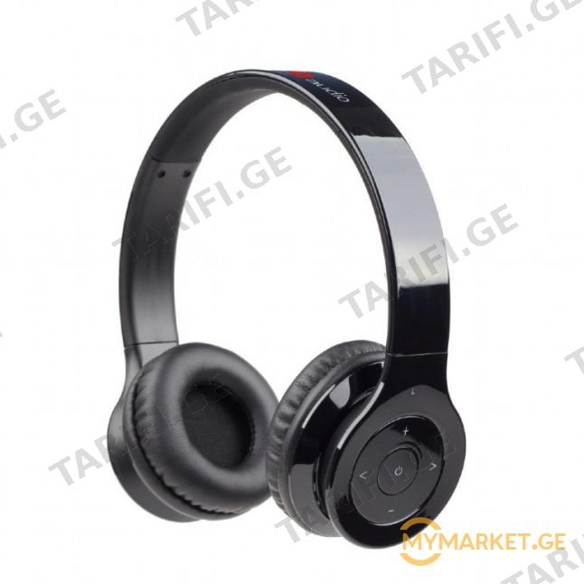 Bluetooth stereo headset "Berlin", black , BHP-BER-BK