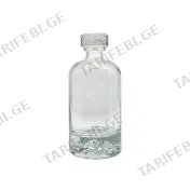 მინის ბოთლი გამჭვირვალე 500ml B6