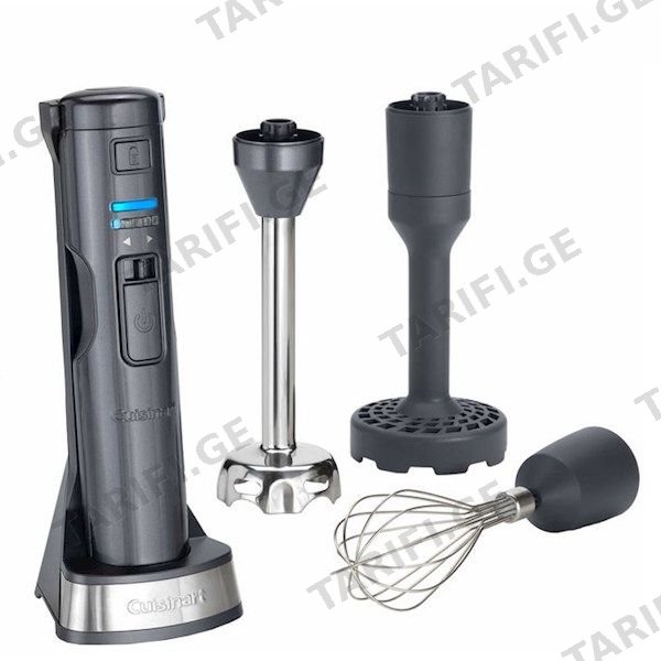 უსადენო ხელის ბლენდერი Cuisinart CSB300BE