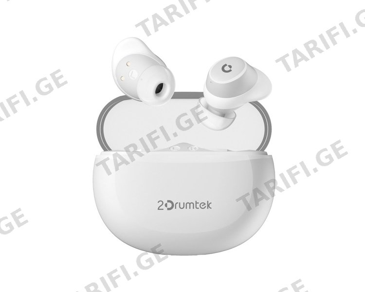 ყურსასმენი A4Tech 2Drumtek B27 True Wireless Earphone Grayish White