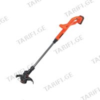 (18V) ბალახის სათიბი აკუმულატორით BLACK+DECKER ST182320
