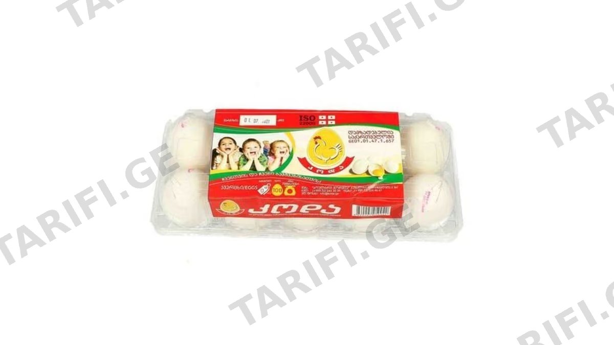 კოდა კვერცხი 10 ც