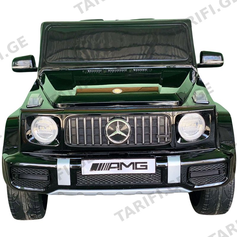 ბავშვის ელექტრო მანქანა MERCEDES 6688BIG-B ტყავის სავარძლით