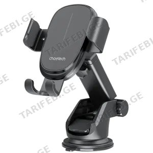 Choetech T203-F 15W Gravity Wireless Car Charger Black
