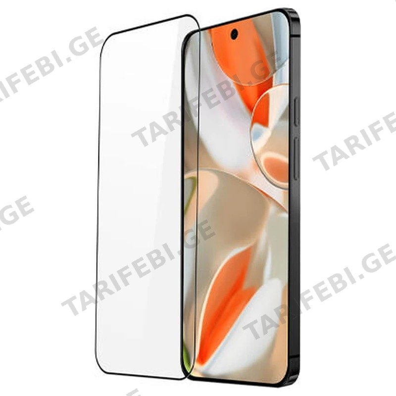 ეკრანის დამცავი GLASS PRO+ GOOGLE PIXEL 10 PRO-სთვის 3D შავი