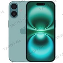 Apple iPhone 16 8/128GB Teal მობილური ტელეფონი