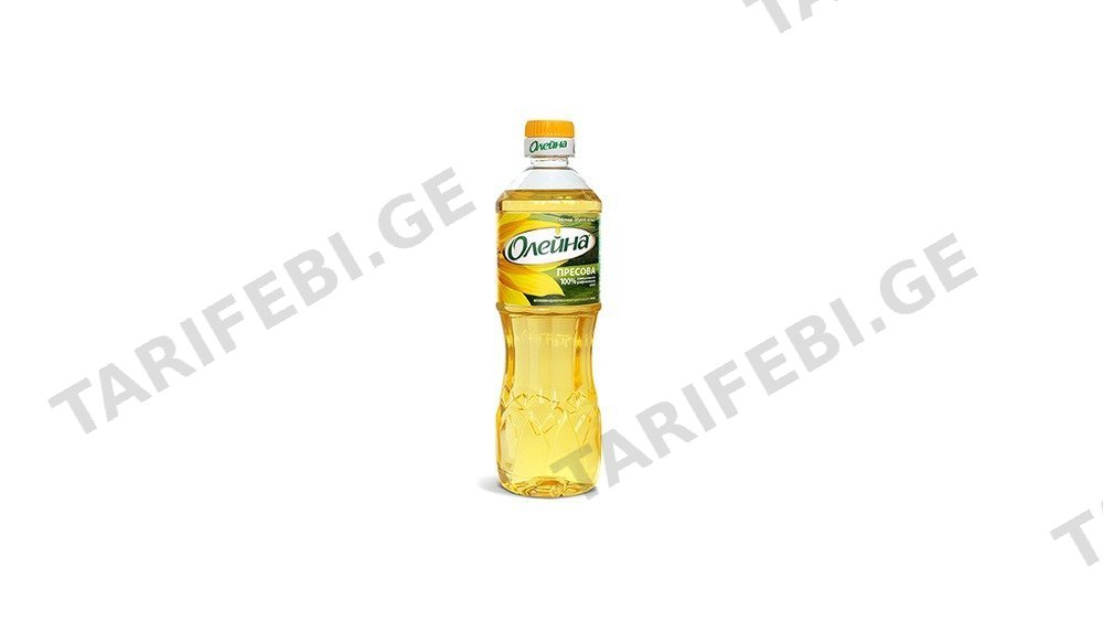 ოლეინა მზესუმზირის ზეთი 0.5ლ