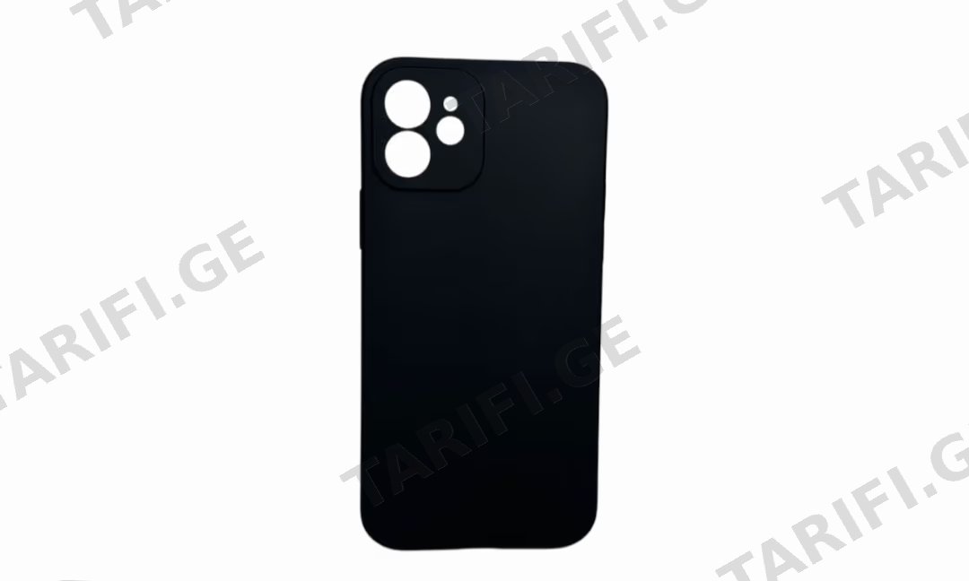 iPhone 11 Thin Silicone Case - Black