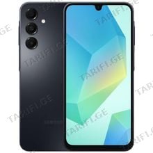 Samsung Galaxy A16 4/128GB Black მობილური ტელეფონი