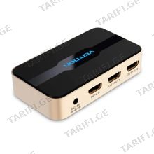 VENTION ACBG0-eu 1 In 2 Out HDMI Splitter 4K@30Hz Gold Aluminum Alloy